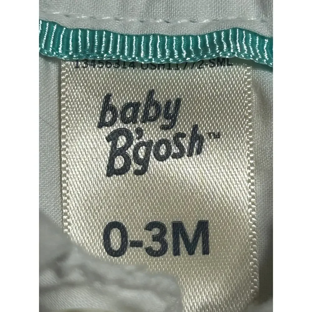 Oshkosh B'gosh Boys white long sleeve bodysuit whale print